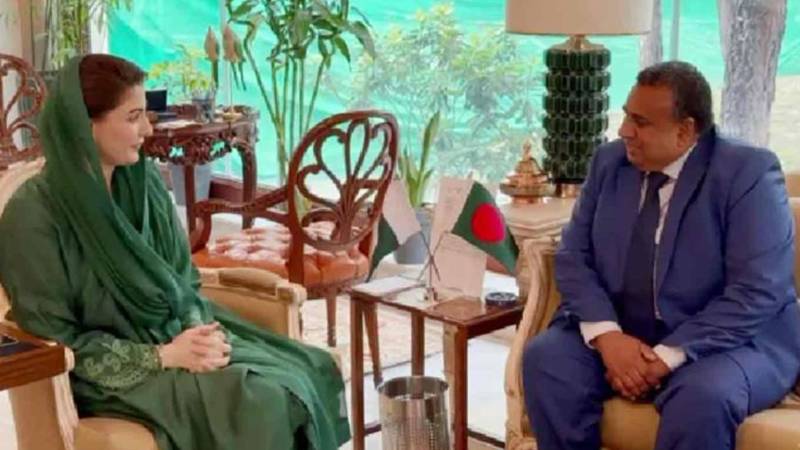 وزیراعلیٰ پنجاب مریم نواز سے بنگلہ دیشی ہائی کمشنر کی ملاقات، باہمی تعاون بڑھانے پر اتفاق