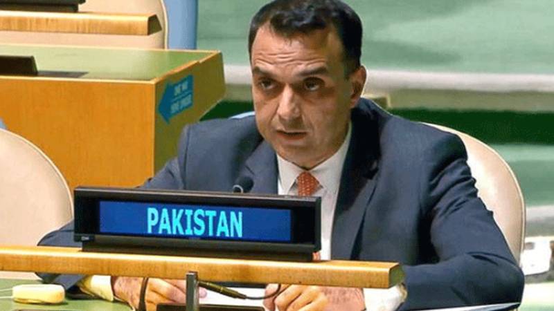 پاکستانی سفیر کا سلامتی کونسل میں دوٹوک مؤقف، بھارت کو آئینہ دکھا دیا 
