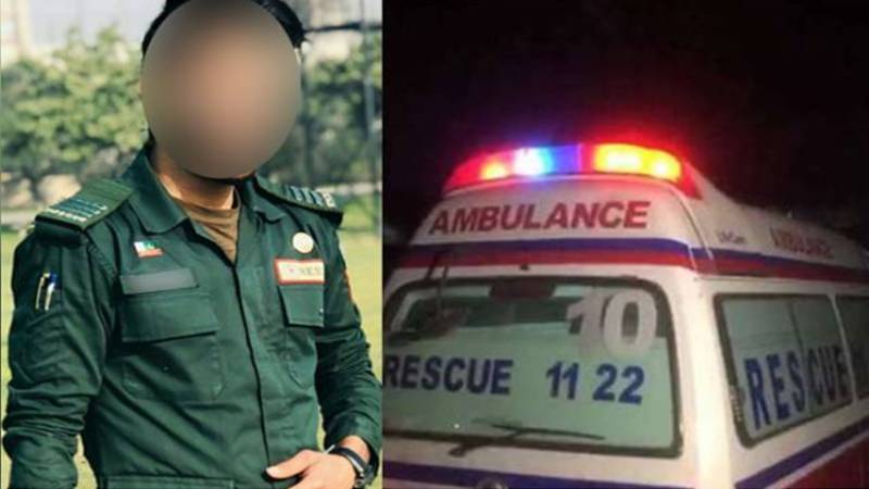 ریسکیو 1122 کا بہادر اہلکار باقر عبداللہ شہادت کے درجے پر فائز