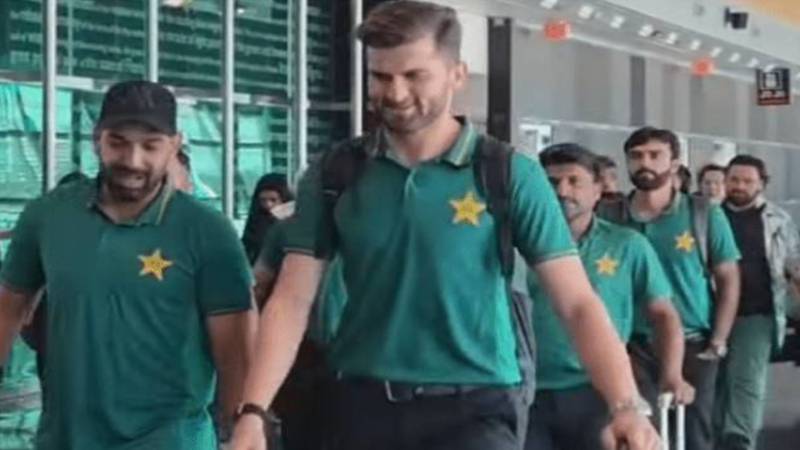 ٹی 20 سیریز: پاکستانی کرکٹ ٹیم امریکا میں، میامی میں شاندار استقبال