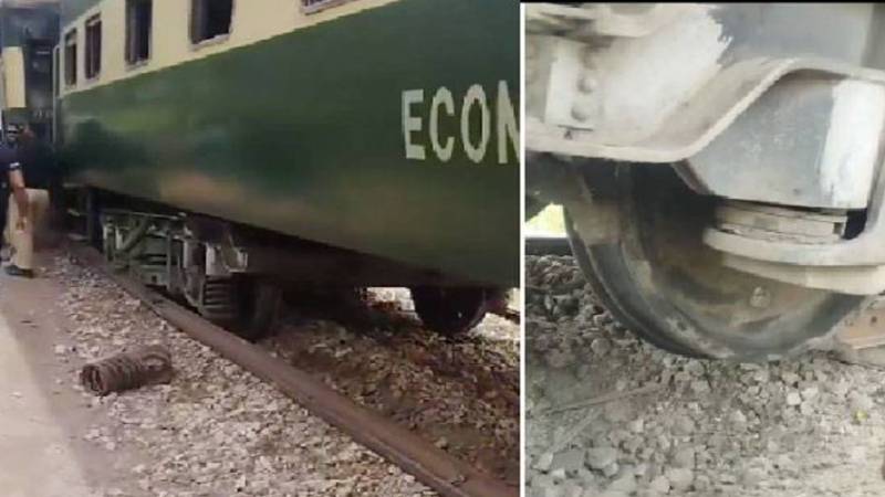 جیکب آباد: ریلوے ٹریک پر دھماکا، جعفر ایکسپریس کی 3 بوگیاں پٹری سے اتر گئیں