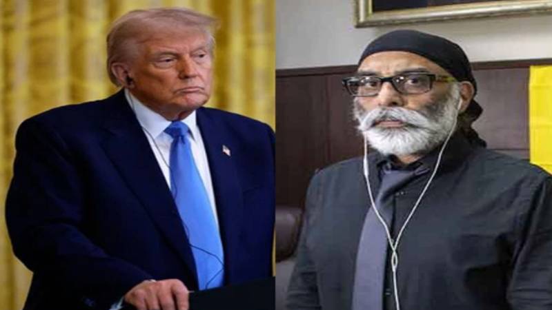 مودی حکومت کو ایک اور جھٹکا، صدر ٹرمپ کا خالصتان تحریک کے رہنما کو خط 