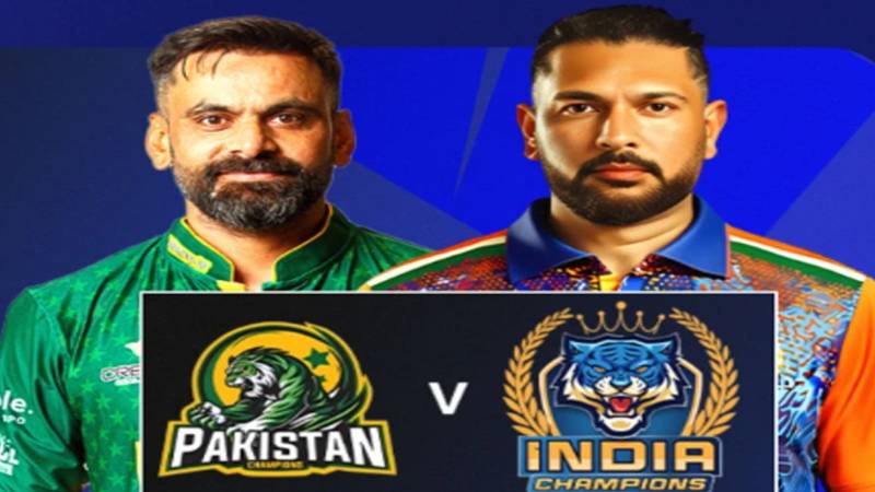ورلڈ چیمپئن شپ آف لیجنڈز: سیمی فائنل میں پاکستان اور بھارت کا بڑا ٹاکرا طے