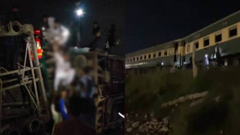 اسلام آباد ایکسپریس ٹرین حادثہ: پٹری ٹوٹنے کو ابتدائی وجہ قرار دے دیا گیا