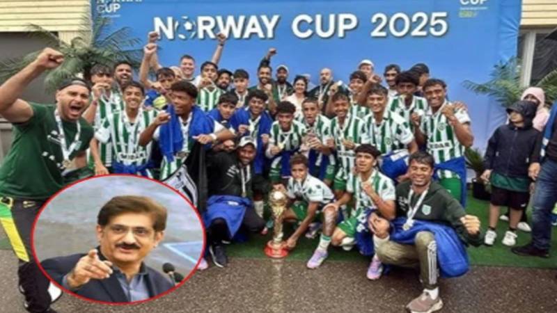 لیاری کی فٹبال ٹیم کی ناروے کپ میں فتح، وزیراعلیٰ سندھ کی مبارکباد 