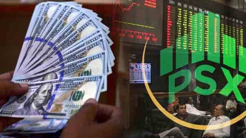 پاکستان اسٹاک ایکسچینج نئی بلند ترین سطح پر، ڈالر مزید سستا