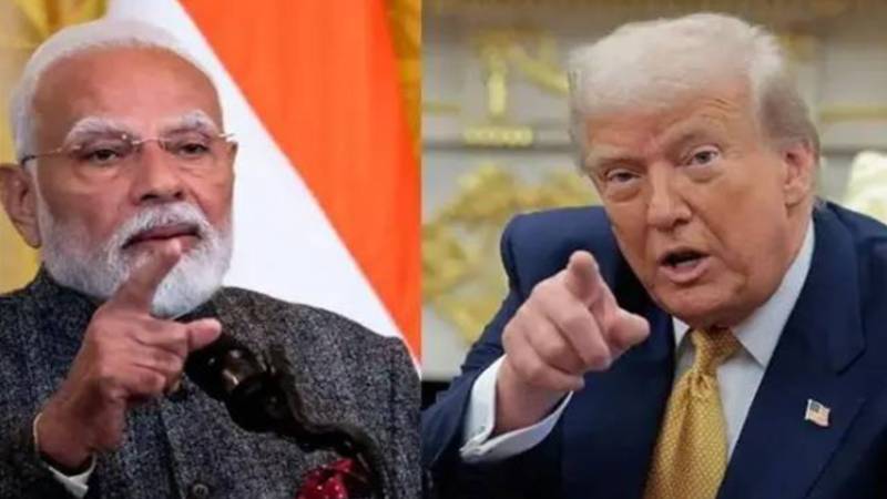 امریکی صدر ڈونلڈ ٹرمپ کا بھارت پر مزید ٹیرف لگانے کا عندیہ، بھارتی میڈیا کا شدید ردعمل