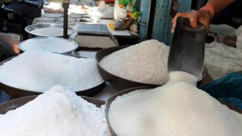 چینی کی اوسط قیمت بدستور سرکاری نرخ سے زیادہ 