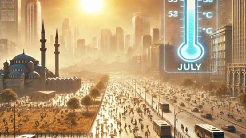 ترکی میں 55 سال کا سب سے گرم جولائی، درجہ حرارت 50.5 ڈگری تک پہنچ گیا