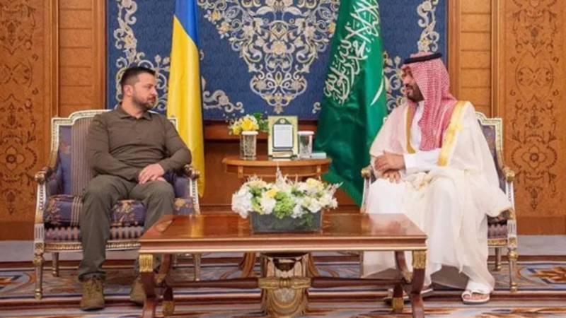 سعودی ولی عہد اور یوکرینی صدر کا یوکرین بحران پر ٹیلیفونک تبادلہ خیال 