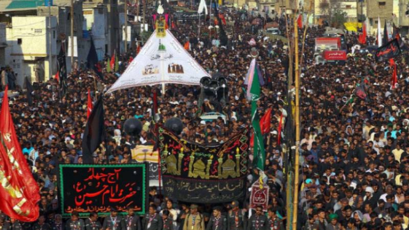 ملک بھر میں چہلم امام حسینؑ و شہدائے کربلا کی مناسبت سے مجالس اور جلوس منعقد