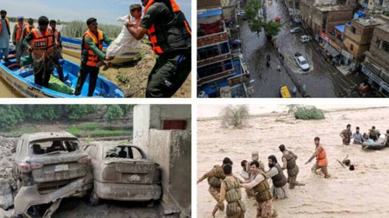پاکستان میں مون سون بارشوں کے دوران حادثات، 657 افراد جاں بحق، 929 زخمی: این ڈی ایم اے