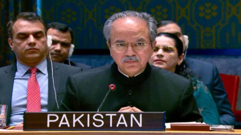 اقوام متحدہ میں پاکستانی مندوب کا دہشت گردی کے خلاف عالمی رویے پر شدید تنقید