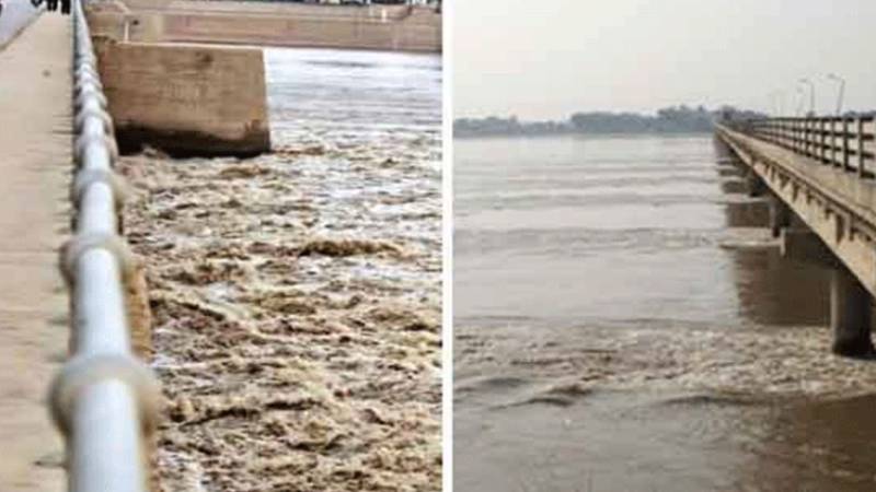 دریاؤں میں پانی کا بہاؤ بڑھ گیا، مون سون بارشوں اور گلیشیئرز پگھلنے کی وجہ سے