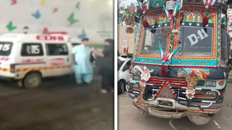 کراچی: ڈرگ روڈ انڈر پاس حادثہ، خاتون سمیت 3 افراد جاں بحق، بس ڈرائیور گرفتار