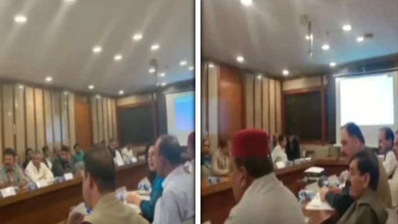 قومی اسمبلی کی قائمہ کمیٹی اجلاس میں تلخ جملوں کا تبادلہ