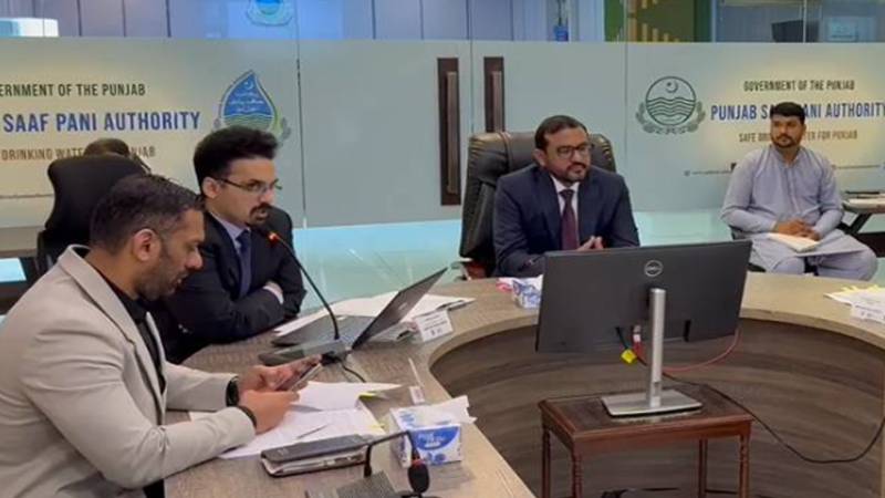 پنجاب صاف پانی اتھارٹی کا اجلاس، 49 ارب روپے کے منصوبوں کی منظوری