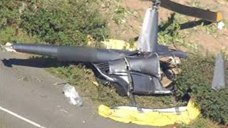 آئل آف وائٹ میں ہیلی کاپٹر حادثہ، پائلٹ سمیت 3 افراد ہلاک، ایک شدید زخمی