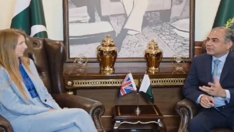 وزیر داخلہ محسن نقوی کی برطانوی ہائی کمشنر سے ملاقات، دہشت گردی کی ہر شکل کی مذمت اور دوطرفہ تعاون پر تبادلہ خیال