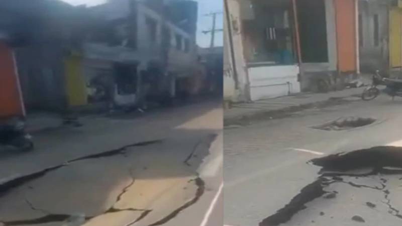 خواجہ آصف نے سیالکوٹ کی خستہ حال سڑک کی ویڈیو شیئر کرتے ہوئے احتساب پر سوال اٹھا دیے