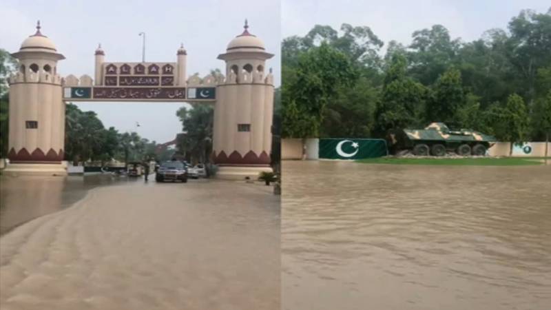 قصور سیلاب: گنڈا سنگھ بارڈر پر پاکستان رینجرز اور بی ایس ایف کی پریڈ عارضی طور پر ملتوی
