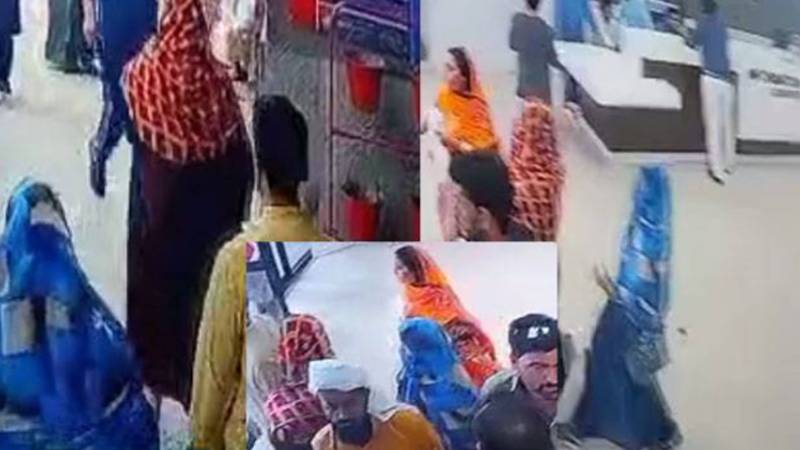 لاہور جنرل اسپتال سے نومولود اغوا، برقعہ پوش خواتین کی سی سی ٹی وی فوٹیج سامنے آگئی