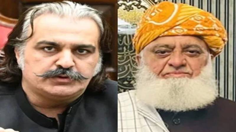 علی امین گنڈاپور کی مولانا فضل الرحمان پر شدید تنقید، سیاسی الزامات لگادیے