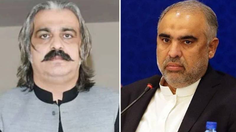 کالا باغ ڈیم پر علی امین گنڈاپور کا بیان پارٹی پالیسی نہیں: اسد قیصر