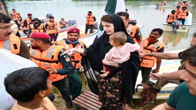 مریم نواز سیلاب متاثرین کے ساتھ ماں اور بہن کا کردار ادا کر رہی ہیں، عظمیٰ بخاری