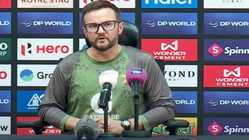 پاکستانی ہیڈ کوچ مائیک ہیسن کا بھارتی ٹیم کے رویے پر شدید احتجاج