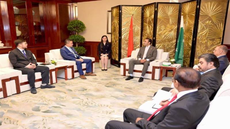 بلاول بھٹو سے چین کی سب سے بڑی تعمیراتی کمپنی CSCEC کے اعلیٰ وفد کی ملاقات