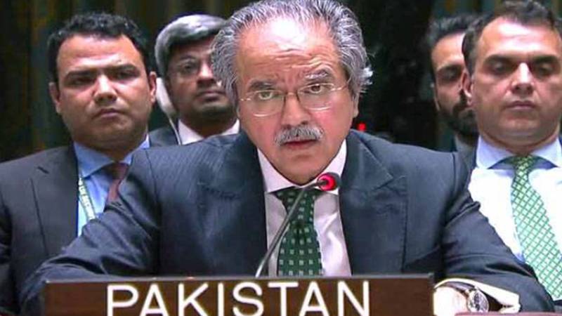 پاکستان نے اقوام متحدہ میں امریکہ کے ویٹو پر اظہار افسوس، غزہ میں فوری جنگ بندی کا مطالبہ