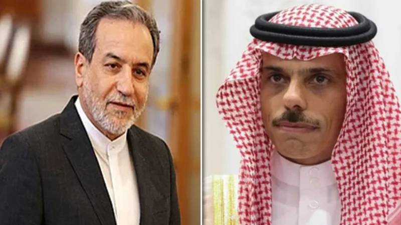 ایران اور سعودی عرب کے وزرائے خارجہ نے پاک سعودی دفاعی معاہدے پر تبادلہ خیال کیا