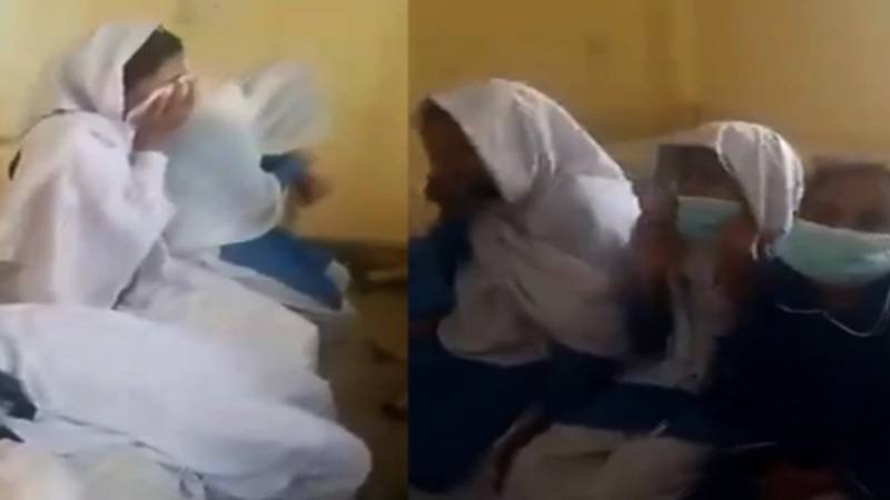 ویکسین مہم سے طالبات کی حالت خراب، وائرل ویڈیو کی حقیقت سامنے آگئی