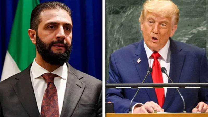 شامی صدر احمد الشرع اور امریکی صدر ڈونلڈ ٹرمپ کی جنرل اسمبلی اجلاس کے موقع پر ملاقات