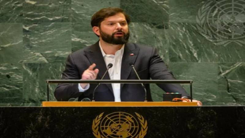 نہیں چاہتا اسرائیلی وزیر اعظم اور ان کا خاندان میزائل حملے میں مارا جائے، چلی کے صدر کا خطاب