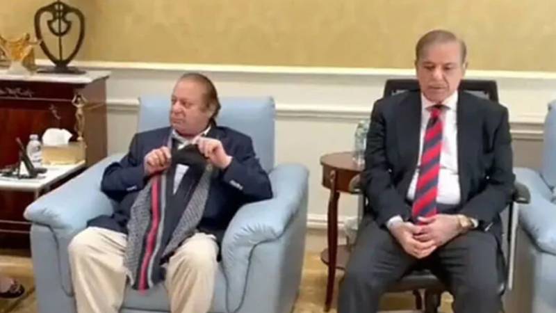 وزیراعظم شہباز شریف جنیوا میں نواز شریف کی عیادت کے لیے پہنچ گئے