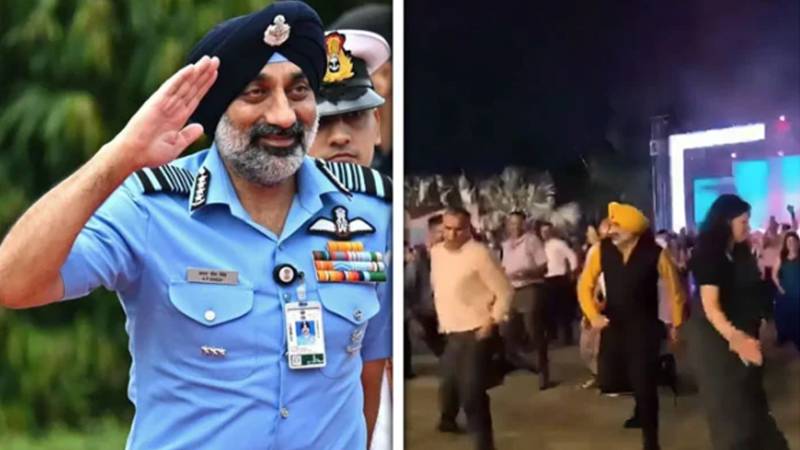 بھارتی فضائیہ میں مگ-21 طیاروں کی ریٹائرمنٹ پر خوشی، ایئر چیف کی ڈانس ویڈیو وائرل