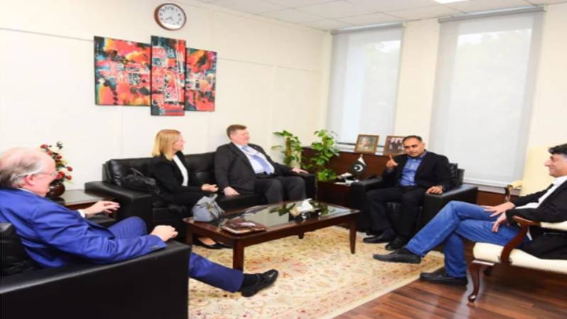 پاکستان کے معدنی شعبے میں سرمایہ کاری، وزیرِ مملکت کی فن لینڈ کمپنی سے ملاقات