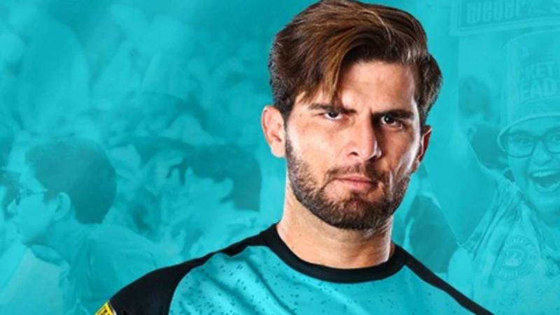 برسبین ہیٹ نے شاہین شاہ آفریدی کے اعزاز میں بی بی ایل میں خصوصی فین زون ’شاہین بے‘ قائم کردیا