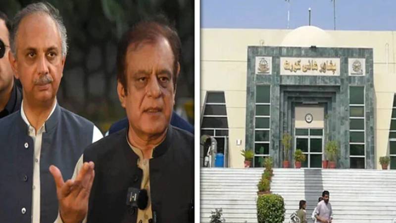 پشاور ہائی کورٹ نے عمر ایوب اور شبلی فراز کی نااہلی پر حکم امتناع واپس لے لیا