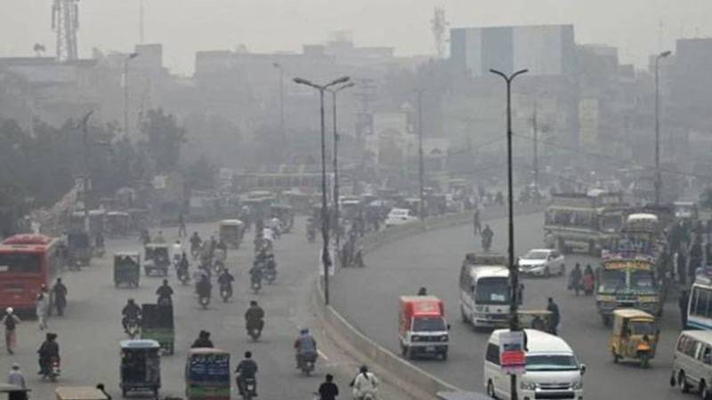 لاہور میں فضائی آلودگی کی رپورٹ جاری، اوسط معیار 156 رہنے کی توقع