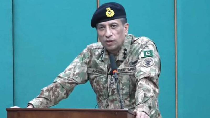 ڈی جی آئی ایس پی آر لیفٹیننٹ جنرل احمد شریف چودھری کا کنیئرڈ کالج فار ویمن کا دورہ