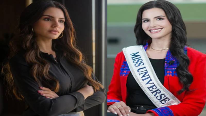 نادین ایوب تاریخ رقم کرنے کو تیار، مس یونیورس مقابلے میں پہلی بار فلسطین کی نمائندگی