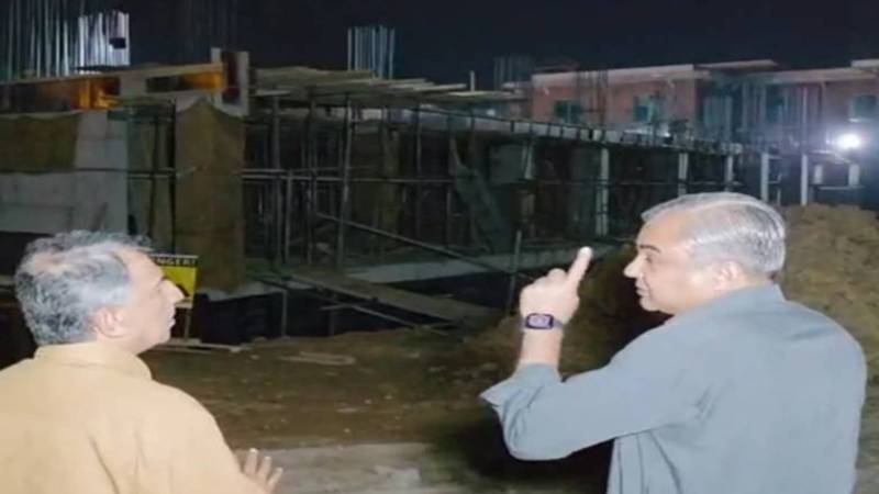 وفاقی وزیر داخلہ محسن نقوی کا نیشنل پولیس اکیڈمی کا اچانک دورہ، زیر تعمیر ہاسٹل کے کام کا جائزہ