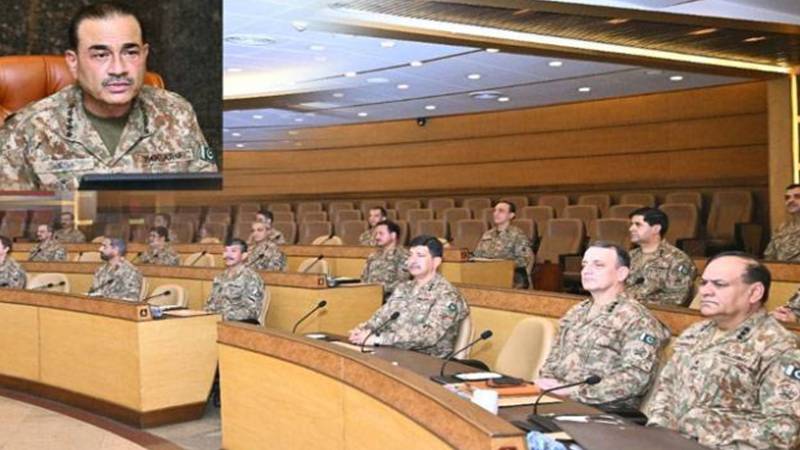 کور کمانڈرز کانفرنس: پاک فوج ہر خطرے کا فوری اور فیصلہ کن جواب دینے کے لیے تیار