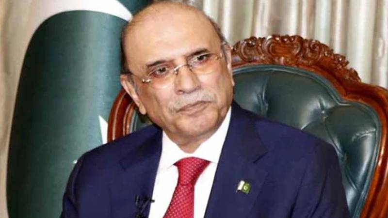 صدر زرداری کا اورکزئی میں سیکیورٹی فورسز کی کارروائی پر خراج تحسین