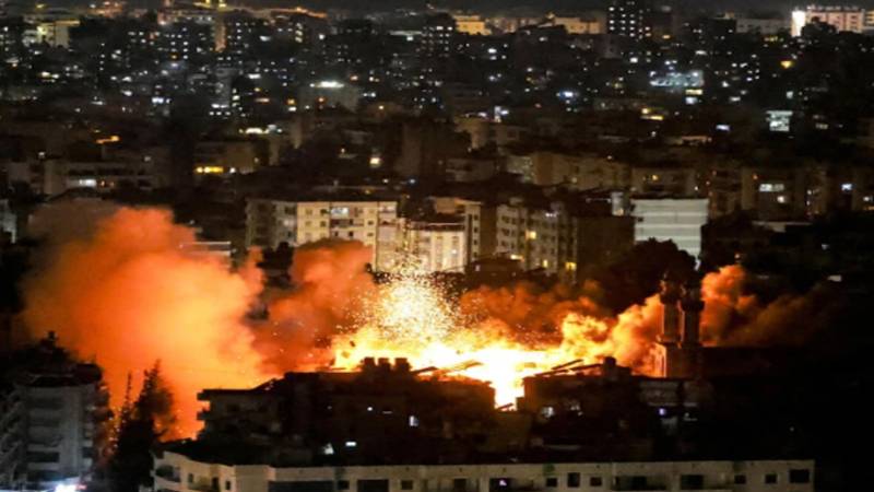 غزہ کی جنگ بندی کے فوری بعد اسرائیل کی لبنان پر متعدد فضائی حملے