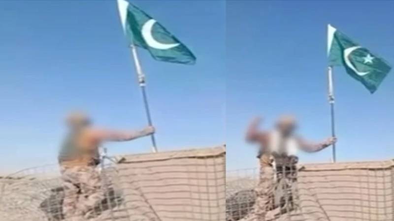 نوشکی سیکٹر: پاک فوج کی کارروائی، غزنالی پوسٹ پر پاکستانی پرچم لہرا دیا