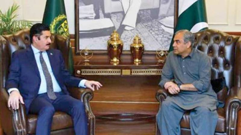گورنر خیبرپختونخوا نے وفاقی وزیر داخلہ سے ملاقات، امن و انسداد دہشت گردی پر تبادلہ خیال